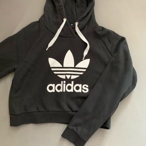 Adidas cropped hoodie